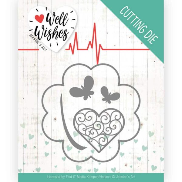 Dies - Jeanine's Art - Well Wishes - Lucky Clover JAD10091