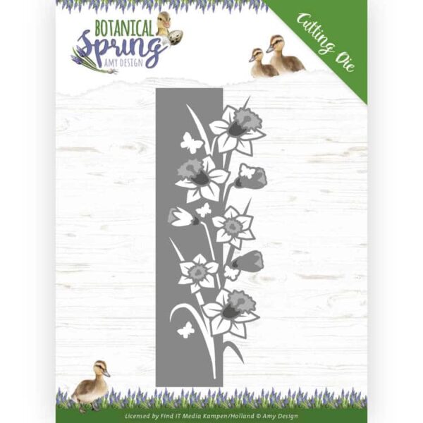 Dies - Amy Design - Botanical Spring - Daffodil Border ADD10197