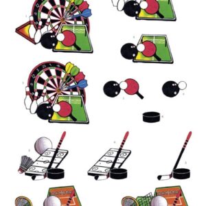 3D Cutting Sheet - Yvon's Art - Sporting CD11507