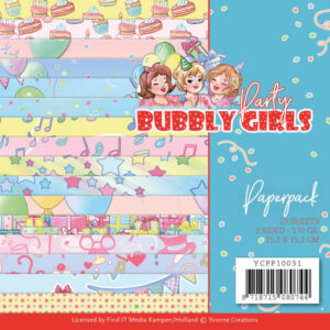Paperpack - Yvonne Creations - Bubbly Girls - Party YCPP10031