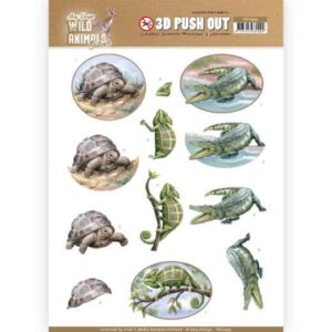 3D Pushout - Amy Design - Wild Animals Outback - Reptiles SB10443