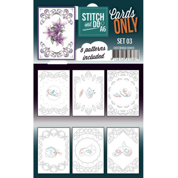 Cards Only Stitch A6 - 003 COSTDOA610003
