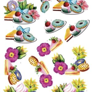 3D Cutting Sheets - Yvon's Art - Donuts CD11545
