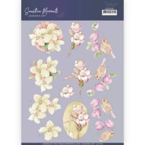 3D Cutting Sheet - Jeanine's Art - Sensitive Moments - Freesias Jeanines Art CD11518