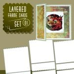 Frame layerd cards