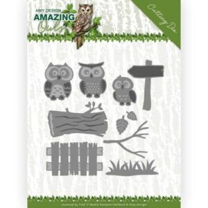 Dies - Amy Design - Amazing Owls - Owl Family ADD10217