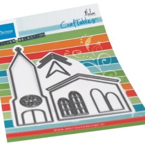 Craftables stencil Church by Marleen : CR1520