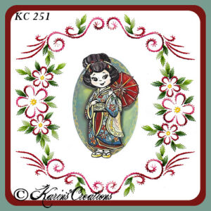 Karin,s borduurpatroon merk beschrijving excl plaatje kc251