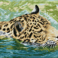 DQ8.012 DIAMOND DOTZ® SQUARES - Jungle Prince 31x41cm