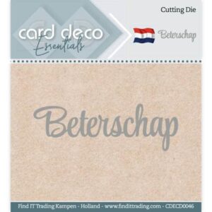 Card Deco Essentials - Cutting Dies - Beterschap Card Deco Essentials CDECD0046