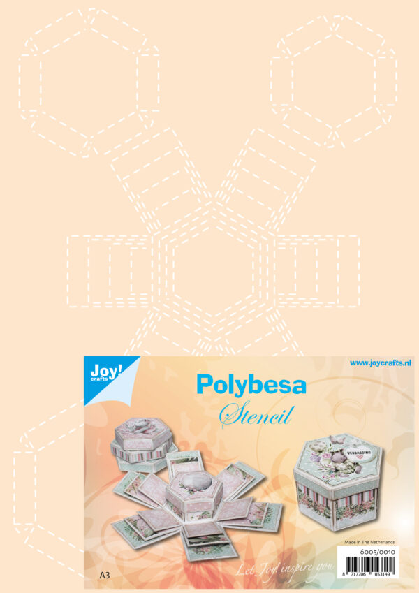 polybesa stencil explosiedoosjes 2xA4  6005/0010