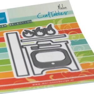 Craftables stencil Wood stove by Marleen	 : CR1525