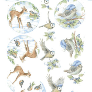3D Cutting Sheet - Jeanine's Art - Winter Woodland CD11595