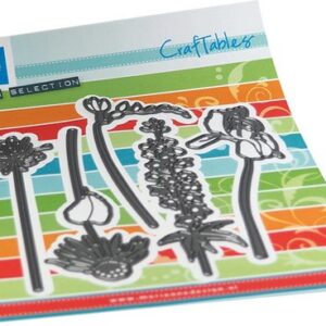 Craftables stencil Fresh flowers: CR1529