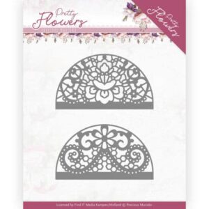 Dies - Precious Marieke - Pretty Flowers - Lace Circle PM10191