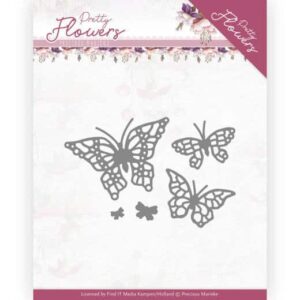 Dies - Precious Marieke - Pretty Flowers - Pretty Butterflies PM10193