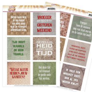 Tekst Designs - Yvonne Creations - Good old day's (NL) YCTD1001