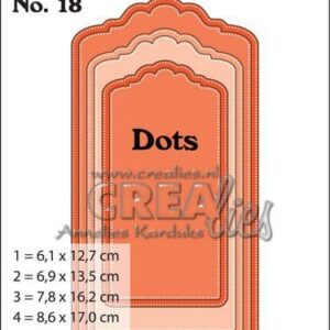 Crealies Big Labelzz & Tagzz no. 18 CLBigLT18 10,3x20,5cm