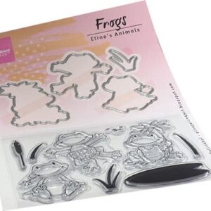 Clear stamp Eline's Animals Frogs  EC0186