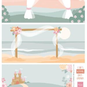 knipvel Eline's backgrounds Wedding AK0083