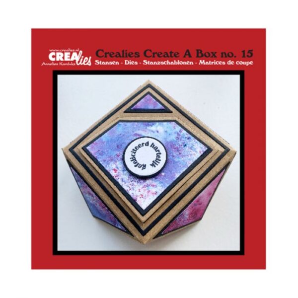 Crealies • Create a box Juwelendoosje 14.8 cm ccab15