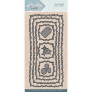 Card Deco Essentials - Slim Line Dies - Slimline Balloons Card Deco Essentials  CDECD0057