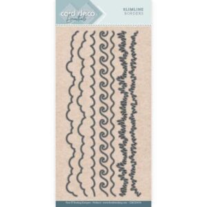 Card Deco Essentials - Slim Line Dies - Slimline Borders  CDECD0058