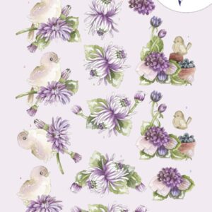 3D Cutting Sheet - Precious Marieke - Chrysanthemum CD11354