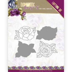 PM10198 Dies - Precious Marieke - Romantic Roses - All Kind of Roses