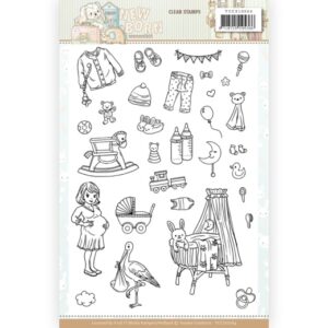Clear Stamps - Yvonne Creations - Newborn YCCS10064