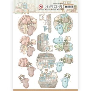 3D Push Out - Yvonne Creations - Newborn - Baby Clothes SB10520