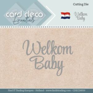 CDECD0059 Card Deco Essentials - Dies - Welkom Baby