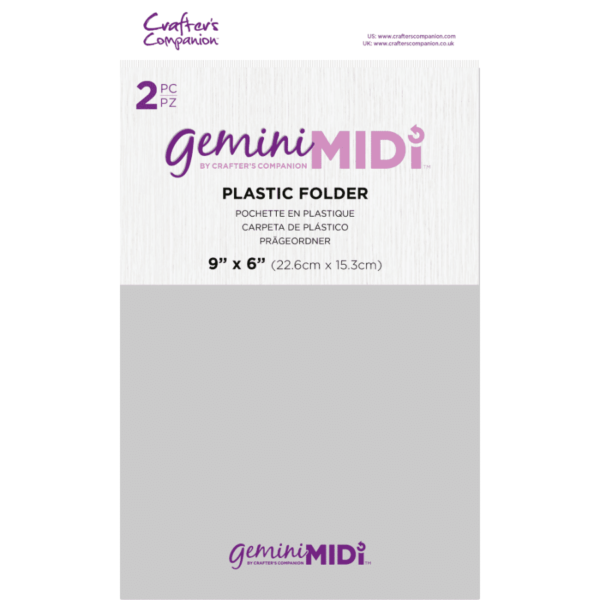 Gemini Midi Accessoires - Plastic Folder a 2 stuks