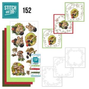 Stitch and Do 152 - Amy Design - Forest Animals  Stitch & Do STDO152