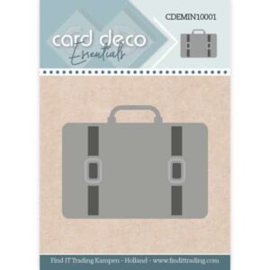 Card Deco Essentials - Mini Dies - Suitcase CDEMIN10001