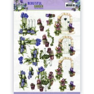 CD11637 3D Cutting Sheet - Precious Marieke - Beautiful Garden - Allium (HJ194)