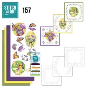 Stitch and Do 157 - Jeanine's Art - Butterfly Touch Stitch & Do STDO157