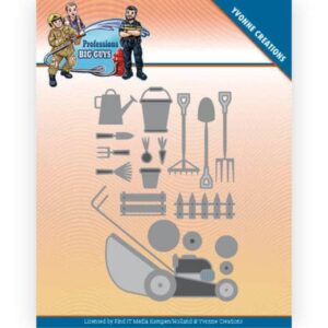 Dies - Yvonne Creations - Big Guys Professions - Gardening YCD10240