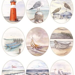 knipvel Mattie's mooiste Beach Ovals MB0195