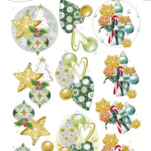 3D Cutting Sheet - Jeanine's Art - Christmas Baubles Jeanines Art CD11584