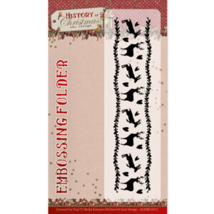ADEMB10011 Embossing Folder - Amy Design - History of Christmas