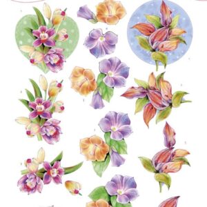 3D Cutting Sheet - Jeanine's Art - Orchid Jeanines Art CD11625