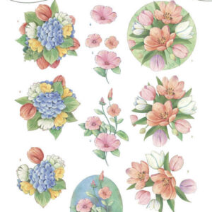 3D Cutting Sheet - Jeanine's Art - Tulips and more Jeanine's Art CD11439