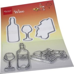 Clear stamps & dies Hetty's Wine