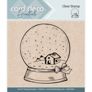 Card Deco Essentials - Clear Stamps - Globe Card Deco Essentials CDECS064