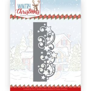 Dies - Yvonne Creations - Wintery Christmas - Stars Border Yvonne Creations YCD10246