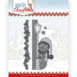 Dies - Yvonne Creations - Wintery Christmas - Peek a Boo Snowman Yvonne Creations YCD10245