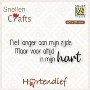 Clear Stamp Pet Condolence Niet langer aan mijn zijde DTPCS002