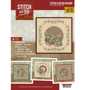 Stitch and Do on Colour 009 - Yvonne Creations - Have a Mice Christmas Stitch & Do STDOOC10009