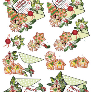 3D Cutting Sheet - Yvon's Art - Christmas Mail Yvon's Art CD11699